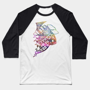 Kelvingrove Mix // Multicoloured Baseball T-Shirt